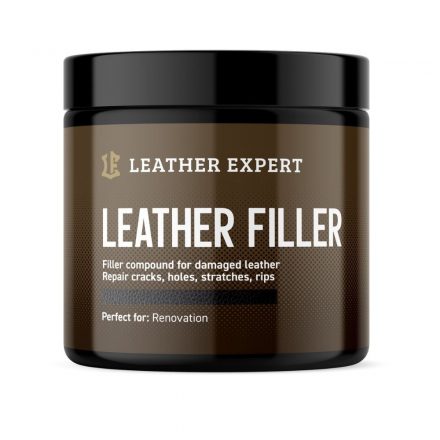 Leather Expert Filler bőr töltőanyag Fekete 250ml