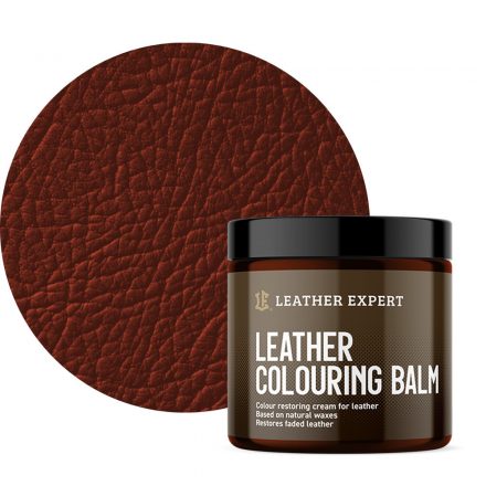 Leather Expert - Bőrszínező Balzsam Természetes Bőrre 250ml Red Brown