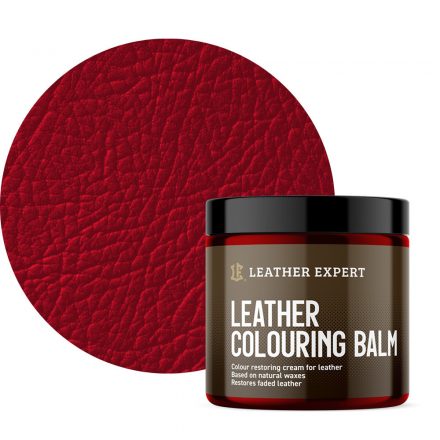 Leather Expert - Bőrszínező Balzsam Természetes Bőrre 250ml  Piros