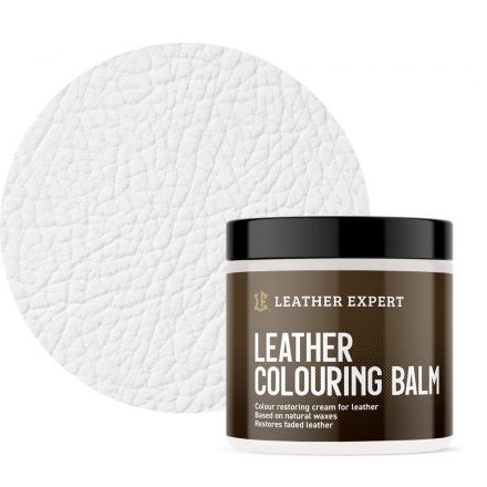 Leather Expert - Bőrszínező Balzsam Természetes Bőrre 250ml  Fehér
