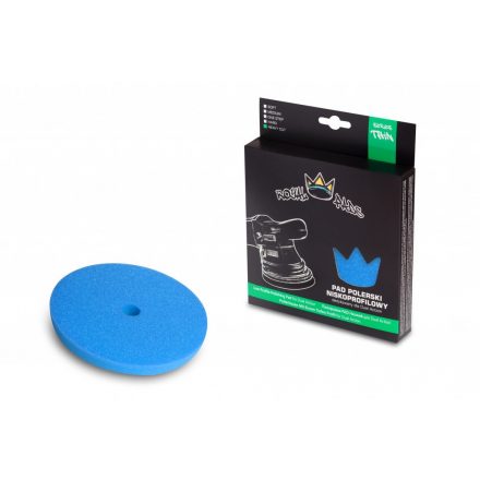 THIN Heavy Cut Pad 150mm (blue, low-profile, hard pad compatible with DA - cutting) polírozó korong 